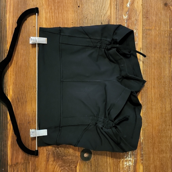 Lululemon liberty spandex shorts with rouching - Picture 2 of 4